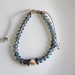 Iridescent Beaded Bracelet